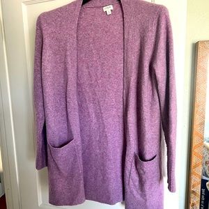 JCrew long cardigan